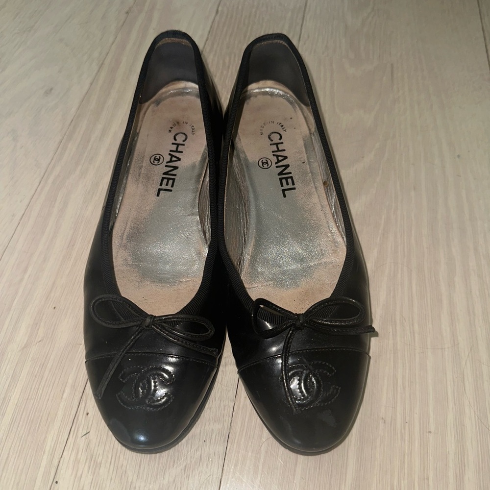CHANEL black ballet flats - Picture 6 of 6